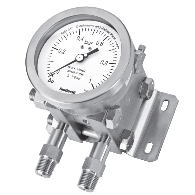 Independent Diaphragm Differential Pressure Gauge